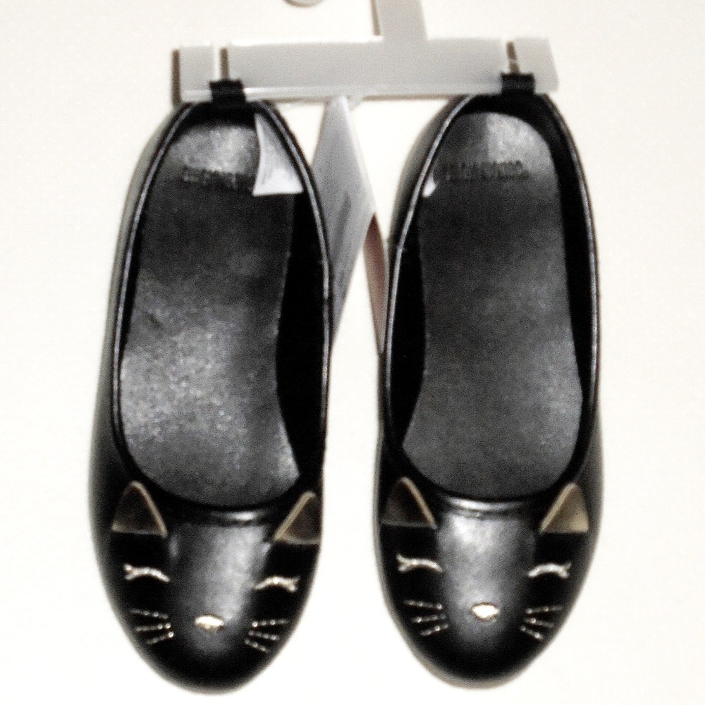 Gymboree Girls Kitty Cat Shoes Size 9 10  NEW